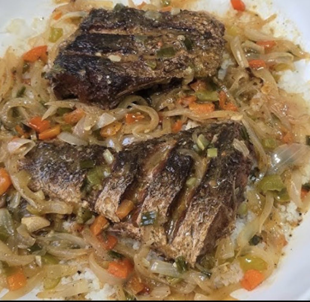 Gambia Grill Fish Yassa